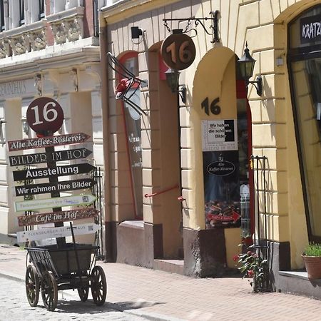 Fewo1846 - An Der Alten Kaffeeroesterei - Stilvoll Eingerichtete 2-Zimmer-Wohnung Im Stadtzentrum Flensburg Exteriör bild